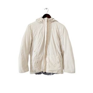 Levi’s Ivory Hooded Ski Snow Winter Jacket